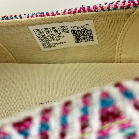 Toms Alpargata SlipOn Size 8.5 - Picture 9 of 12